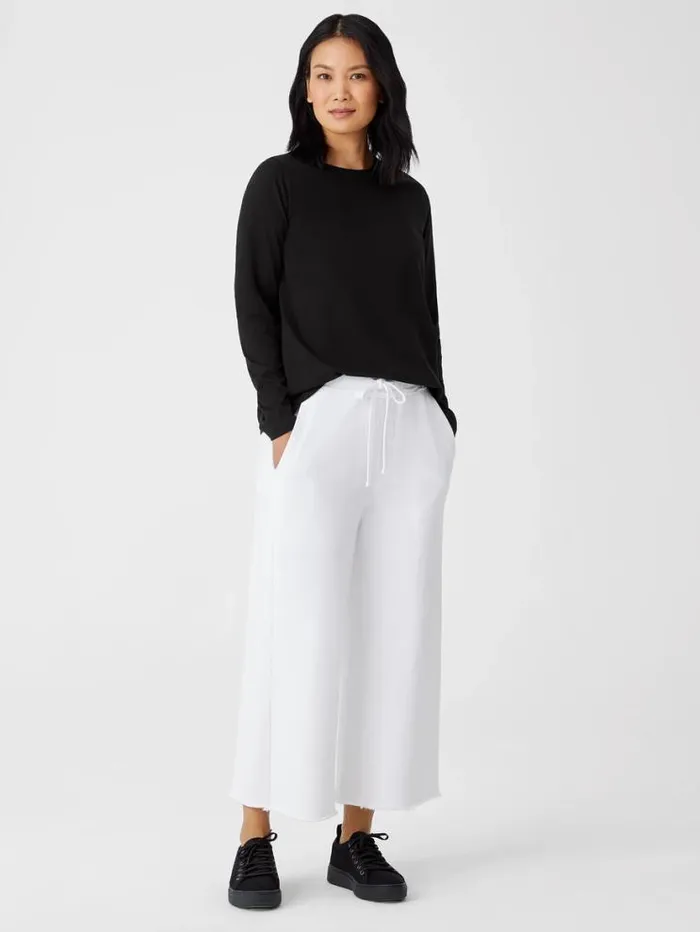 Eileen Fisher Tops and Tees Organic Pima Cotton Jersey LongSleeve Tee Black 8211 Shop