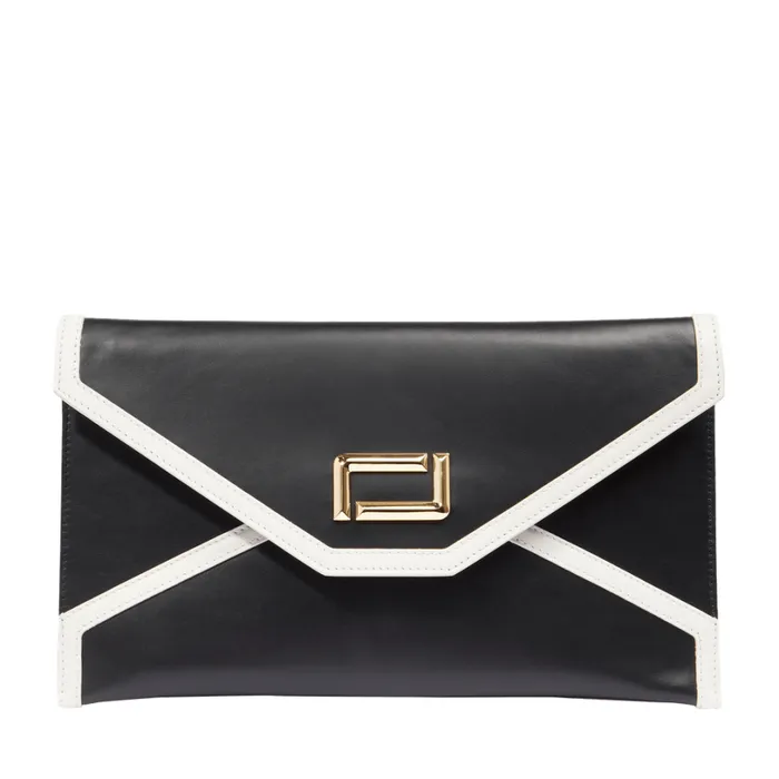Enveloppe Clutch Multico Black Women Lancel Clutch