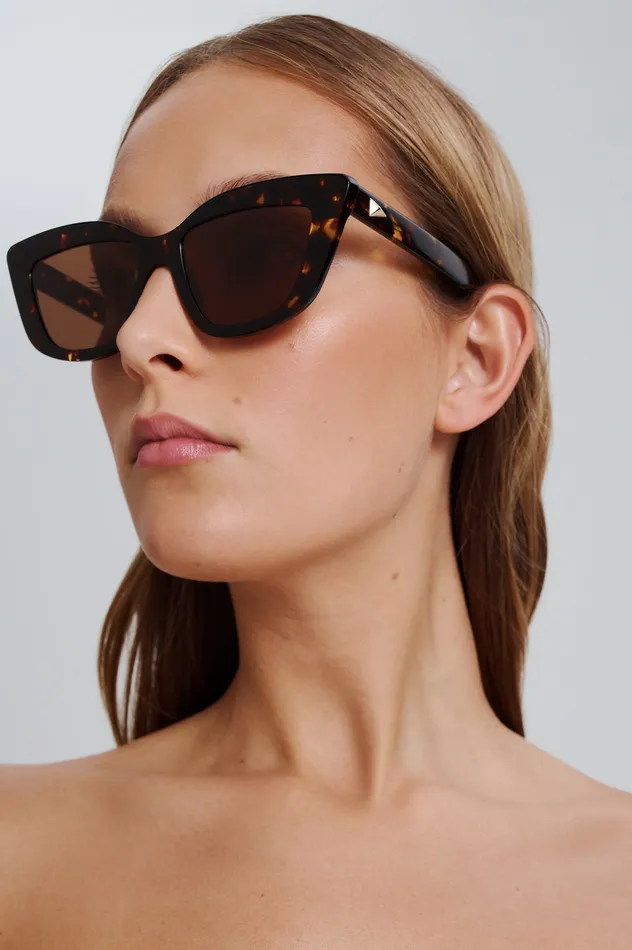 Eyewear ST SOFT CAT EYE SUNGLASSES TORTSHELL Scanlan Theodore Women