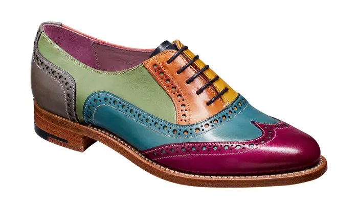 Fearne 8211 Multi Coloured Women Barker Shoes Womens Oxfords