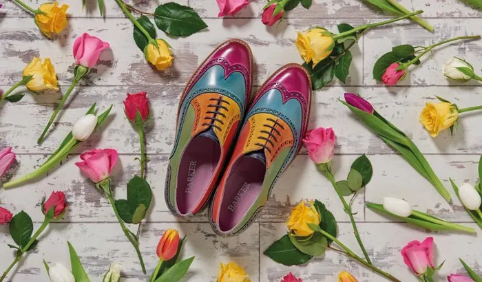 Fearne 8211 Multi Coloured Women Barker Shoes Womens Oxfords