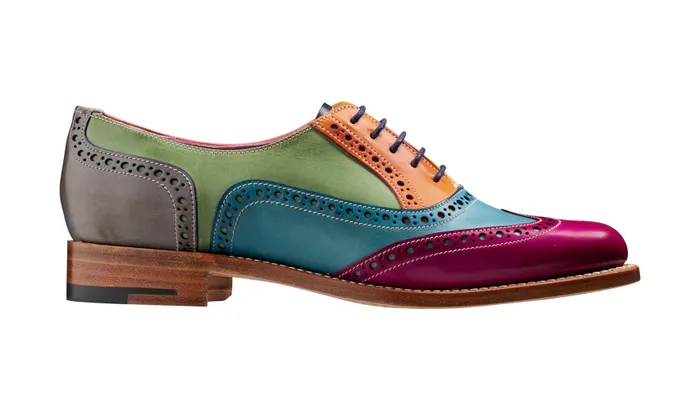 Fearne 8211 Multi Coloured Women Barker Shoes Womens Oxfords