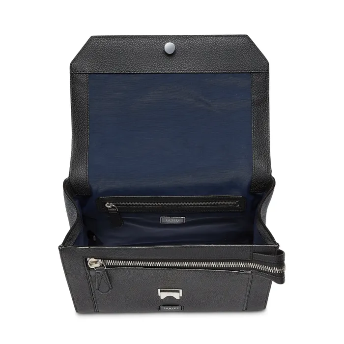 Flap Bag With Handle Brownblackpetrol Women Lancel Shoulder Bags