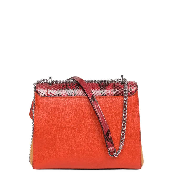 Flap Bag With Handle Multico Carmine Women Lancel Cross Body Bags Flap Bag With Handle Multico Carmine Women Lancel Cross Body Bags