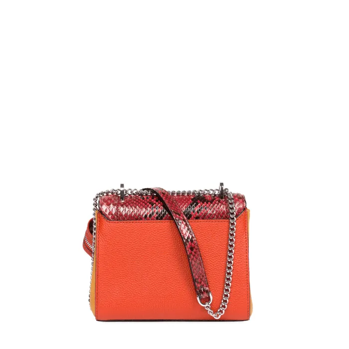 Flap Bag With Handle Multico Carmine Women Lancel Hand Bags Flap Bag With Handle Multico Carmine Women Lancel Hand Bags