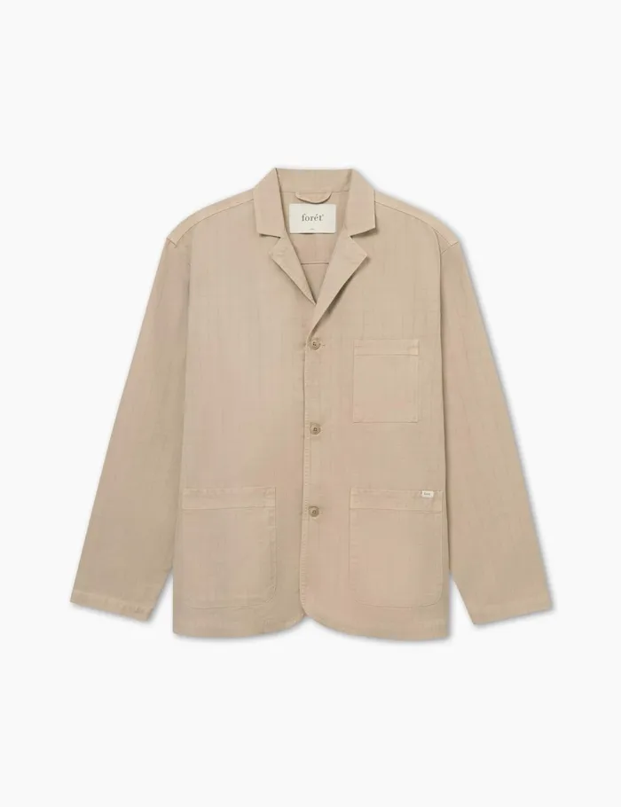 Fort Jackets VALLEY UNCONSTRUCTED BLAZER Khaki 8211 Men