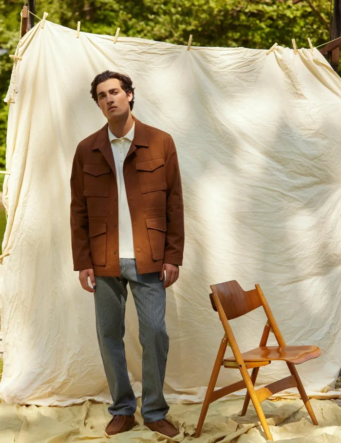 Fort Jackets YOKE FIELD JACKET Rubber 8211 Men Fort Jackets YOKE FIELD JACKET Rubber 8211 Men
