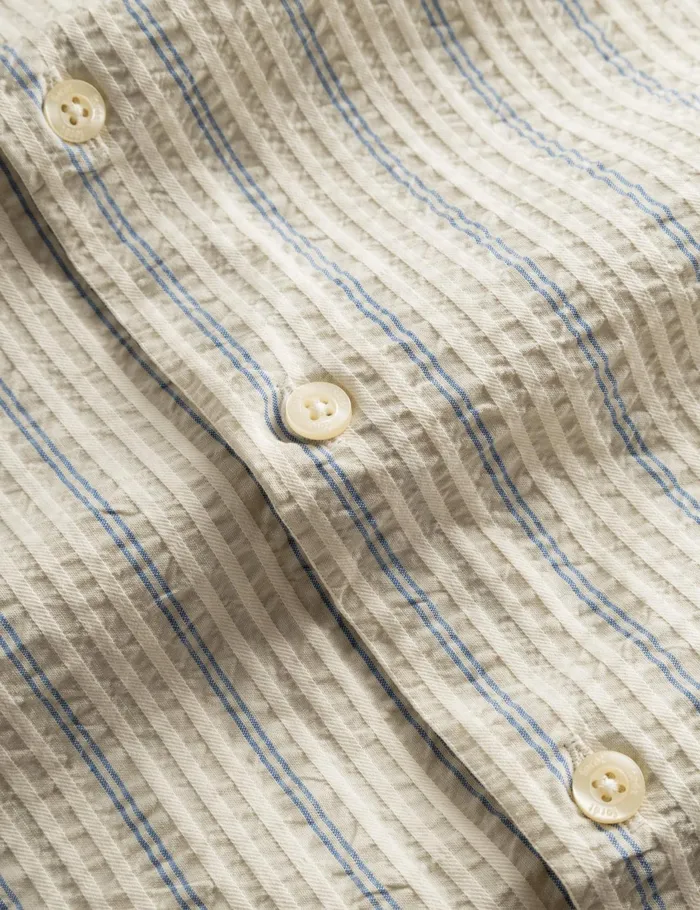 Fort Shirts CREST DOVE SHIRT Blue Stripe 8211 Men Fort Shirts CREST DOVE SHIRT Blue Stripe 8211 Men