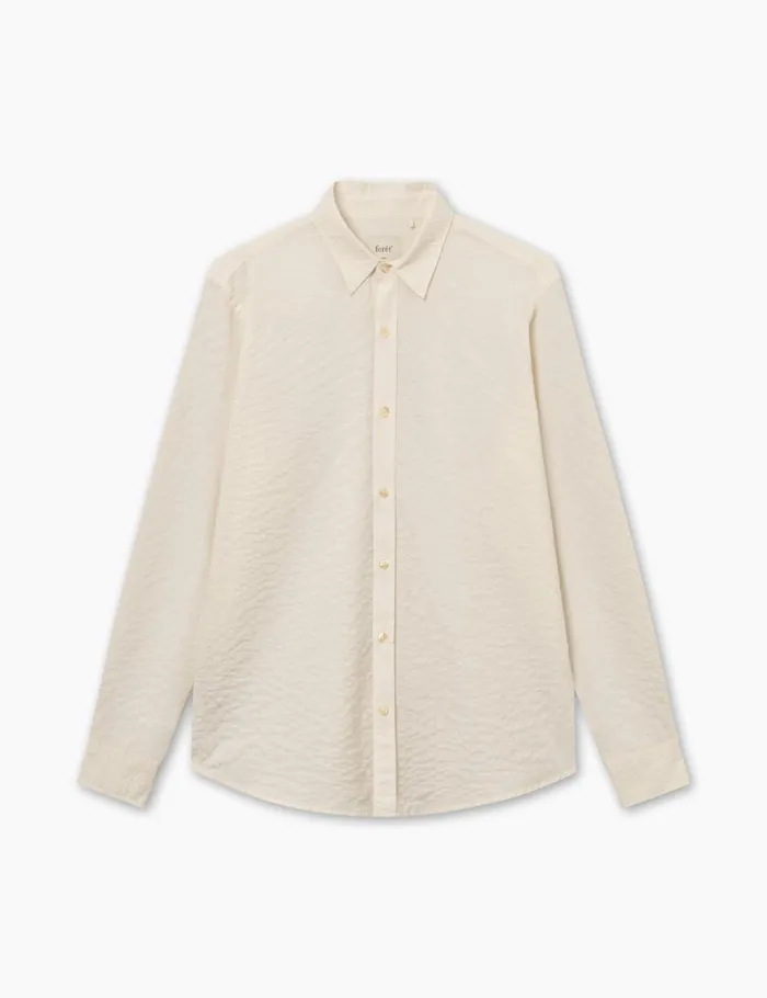 Fort Shirts HATCH SHIRT Cloud 8211 Men