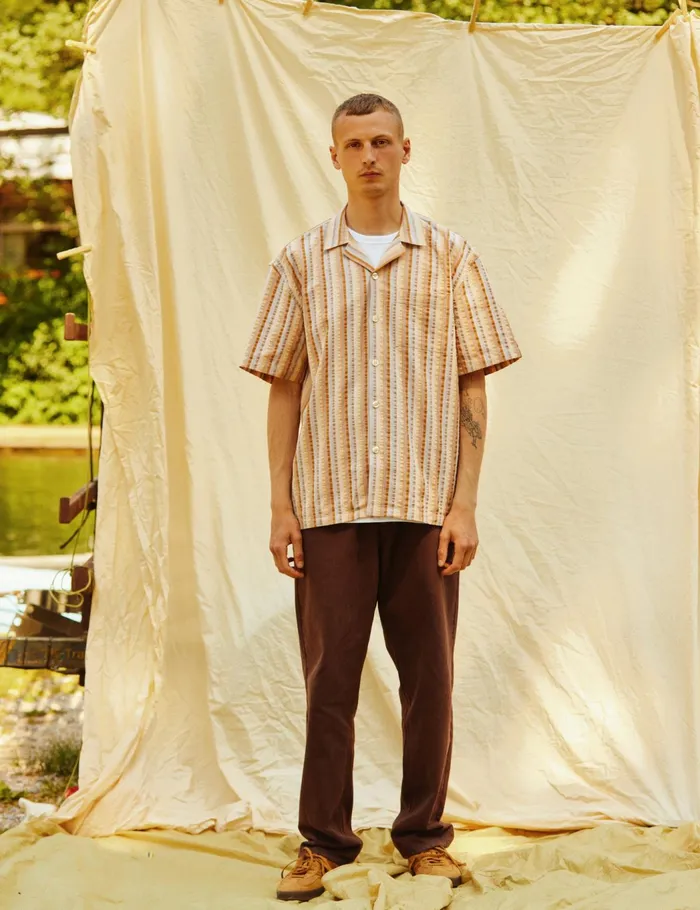 Fort Shirts OTTER SEERSSUCKER SS SHIRT Rubber Stripe 8211 Men Fort Shirts OTTER SEERSSUCKER SS SHIRT Rubber Stripe 8211 Men