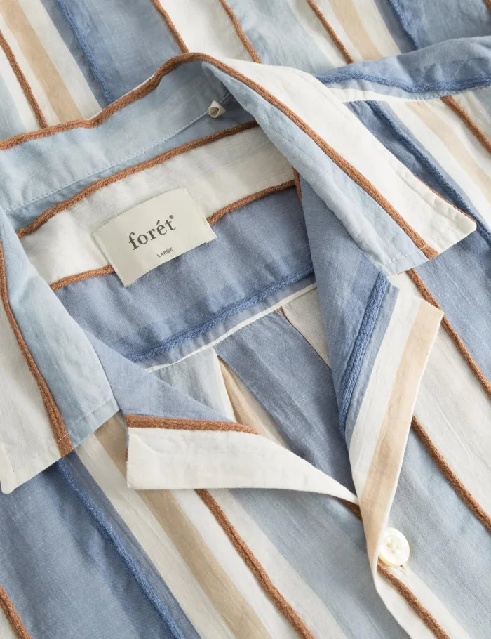 Fort Shirts PEER SS SHIRT Stripe 8211 Men Fort Shirts PEER SS SHIRT Stripe 8211 Men