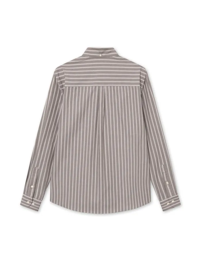 Fort Shirts VISION SHIRT Cold Brownkhaki Stripe 8211 Men Fort Shirts VISION SHIRT Cold Brownkhaki Stripe 8211 Men
