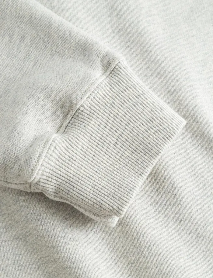 Fort Sweatshirts NOON SWEATSHIRT Snow Melange Flower 8211 Men Fort Sweatshirts NOON SWEATSHIRT Snow Melange Flower 8211 Men