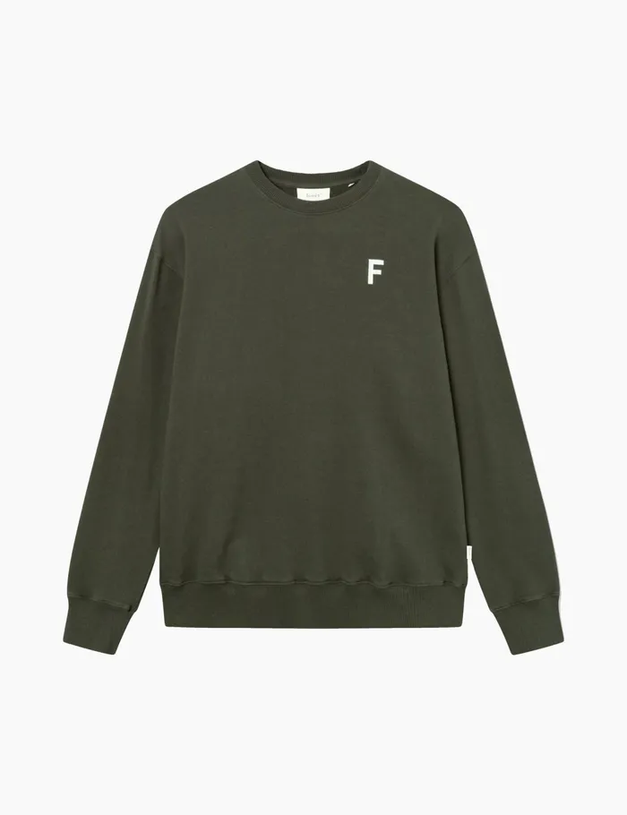 Fort Sweatshirts PONDER SWEATSHIRT Dark Moss 8211 Men