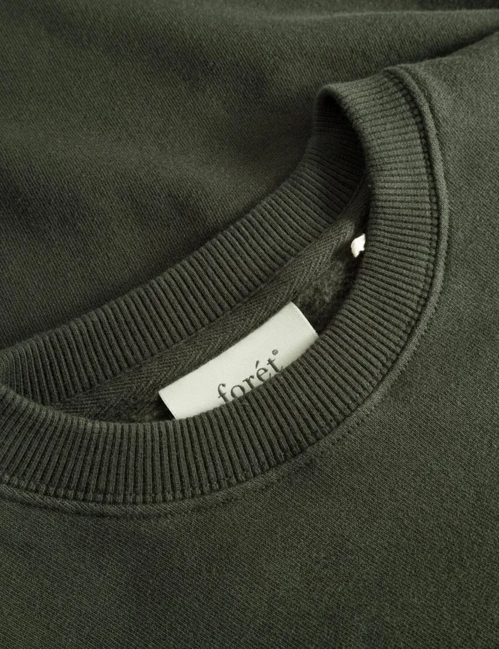 Fort Sweatshirts PONDER SWEATSHIRT Dark Moss 8211 Men Fort Sweatshirts PONDER SWEATSHIRT Dark Moss 8211 Men
