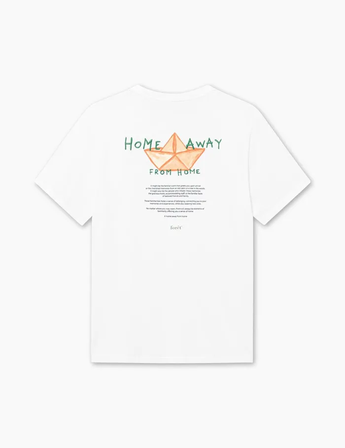 Fort TShirts ABODE EMBROIDERY TSHIRT Whitegreen 8211 Men Fort TShirts ABODE EMBROIDERY TSHIRT Whitegreen 8211 Men