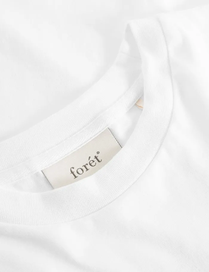 Fort TShirts ABODE EMBROIDERY TSHIRT Whitegreen 8211 Men Fort TShirts ABODE EMBROIDERY TSHIRT Whitegreen 8211 Men
