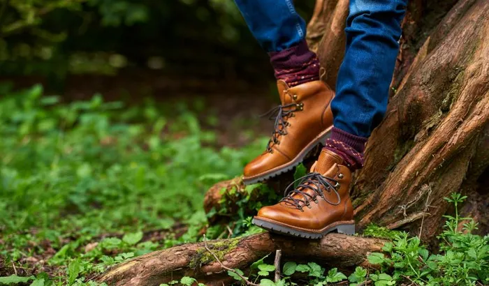 Glencoe 8211 Navy Grain Men Barker Shoes Mens Boots