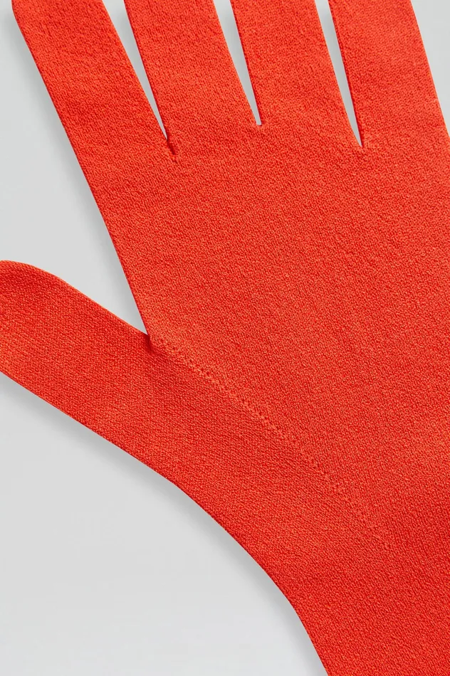 Gloves CREPE KNIT GLOVES CRAYON Scanlan Theodore Women Gloves CREPE KNIT GLOVES CRAYON Scanlan Theodore Women