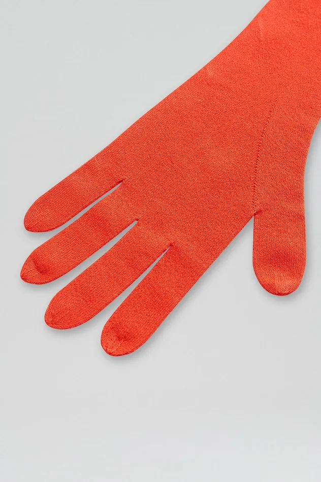 Gloves CREPE KNIT GLOVES CRAYON Scanlan Theodore Women Gloves CREPE KNIT GLOVES CRAYON Scanlan Theodore Women
