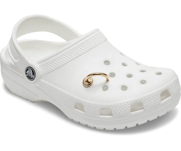 Gold Earring Ring WomenMen Crocs Jibbitz Charms
