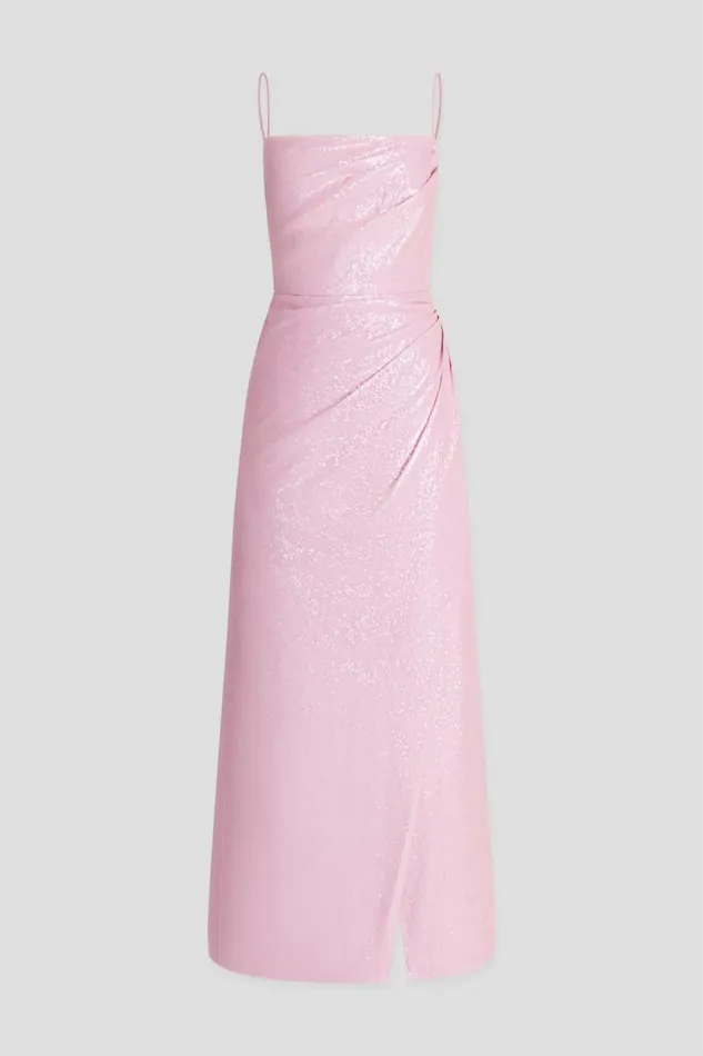 Gowns Women Halston Alania Gown In Stretch Sequin Wisteria Gowns Women Halston Alania Gown In Stretch Sequin Wisteria