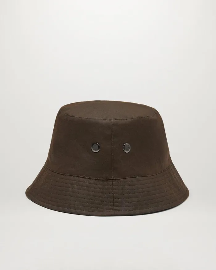 Hats MenWomen Belstaff Bucket Hat Burnt Oak