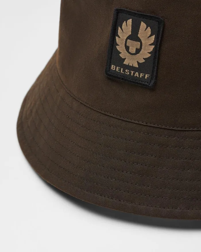 Hats MenWomen Belstaff Bucket Hat Burnt Oak