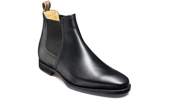 Hawkin 8211 Black Calf Men Barker Shoes Mens Boots