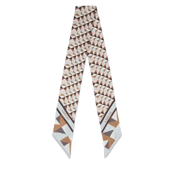 Headband Multico Blue Women Lancel Silk Square And Headband