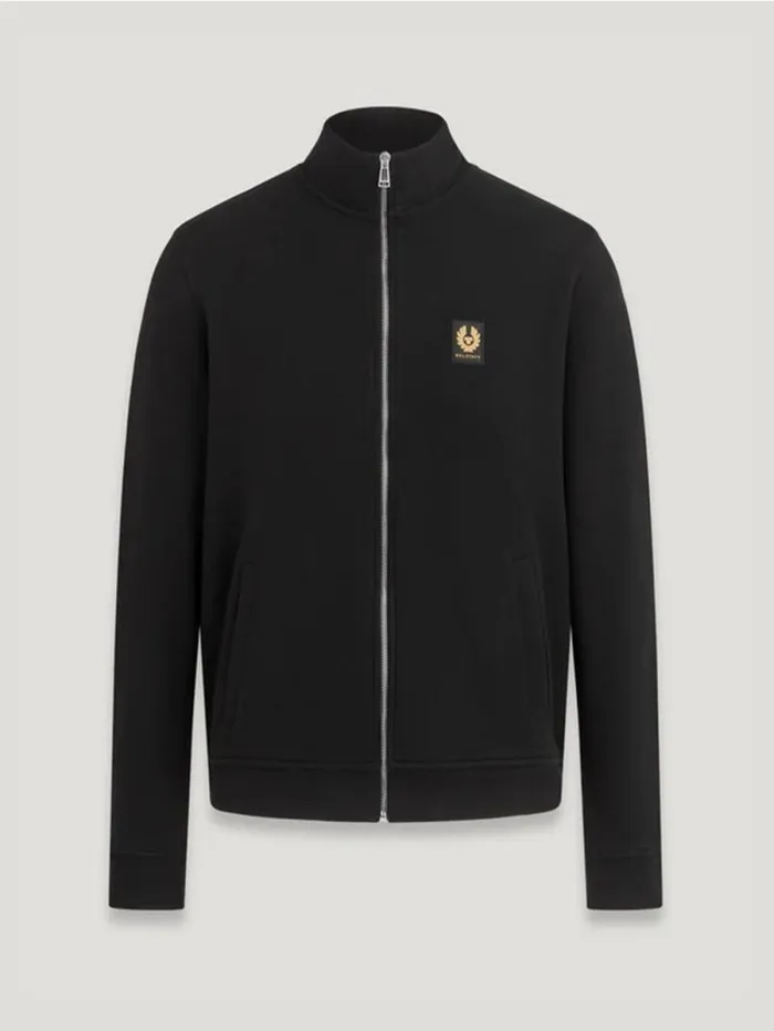 Hoodies and Sweatshirts Men Belstaff Belstaff Full Zip Sweatshirt Black
