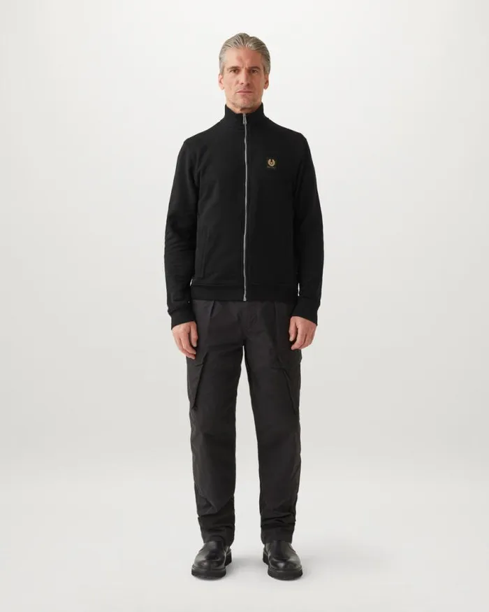Hoodies and Sweatshirts Men Belstaff Belstaff Full Zip Sweatshirt Black