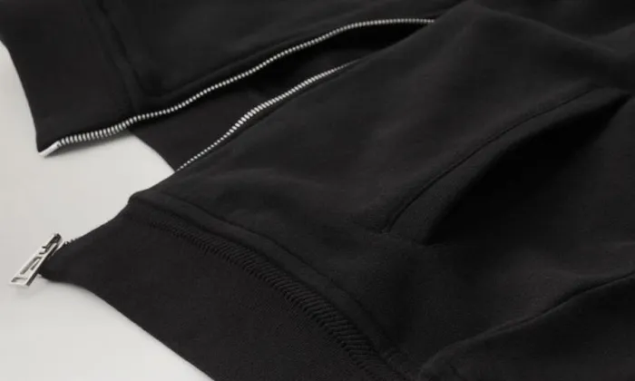 Hoodies and Sweatshirts Men Belstaff Belstaff Full Zip Sweatshirt Black