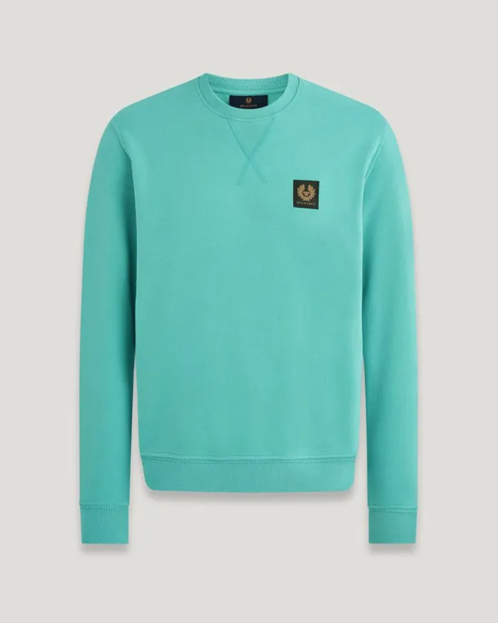 Hoodies and Sweatshirts Men Belstaff Belstaff Sweatshirt Oil Blue