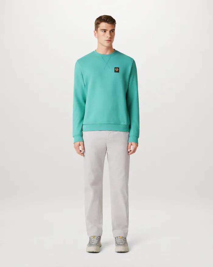 Hoodies and Sweatshirts Men Belstaff Belstaff Sweatshirt Oil Blue