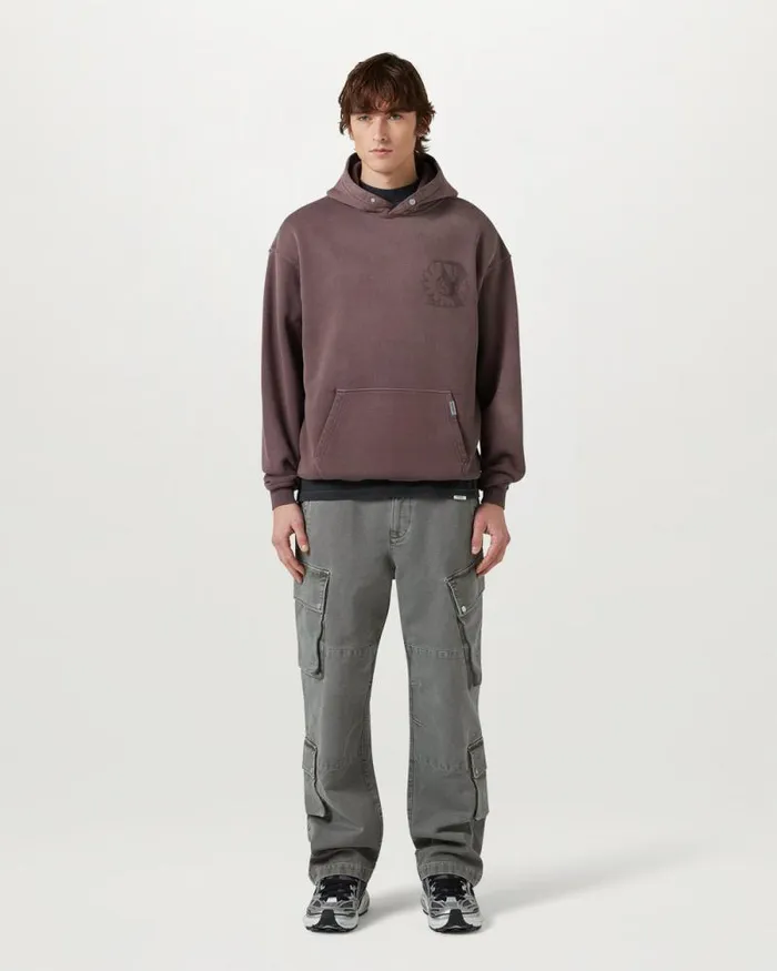 Hoodies and Sweatshirts Men Belstaff Belstaff X Represent Outline Phoenix Hoodie Plum Hoodies and Sweatshirts Men Belstaff Belstaff X Represent Outline Phoenix Hoodie Plum