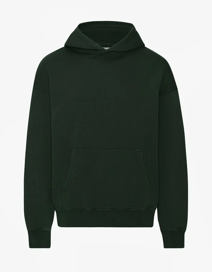 Hoodies Colorfulstandard Women Organic Oversized Hood 8211 Hunter Green
