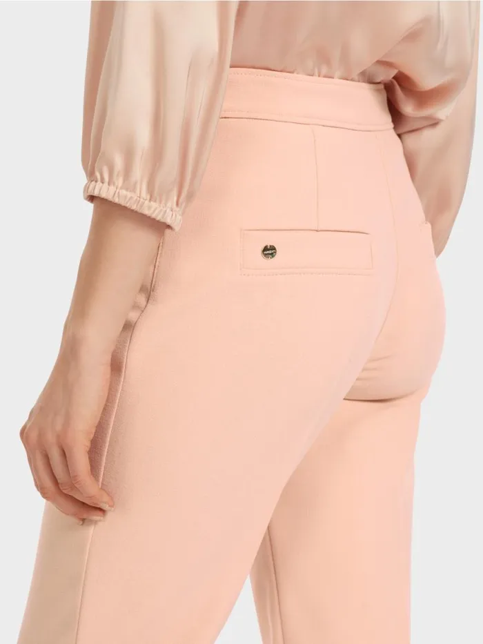 Hosen Damen Marc Cain StretchPants FENDOU Mit Bgelfalte Sandy Beige