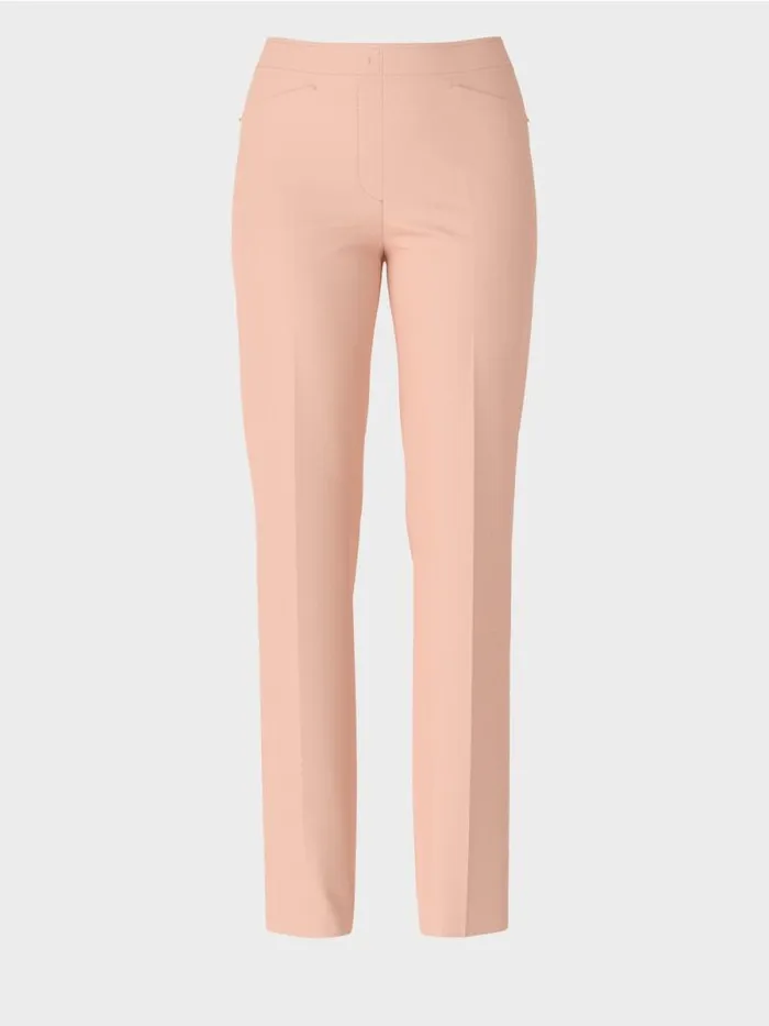 Hosen Damen Marc Cain StretchPants FENDOU Mit Bgelfalte Sandy Beige
