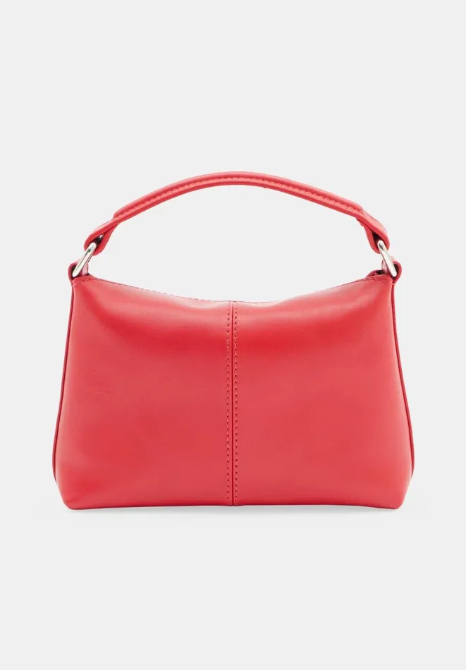 Hush Bags Women Mini Stevie Leather Crossbody Bag Red Hush Bags Women Mini Stevie Leather Crossbody Bag Red