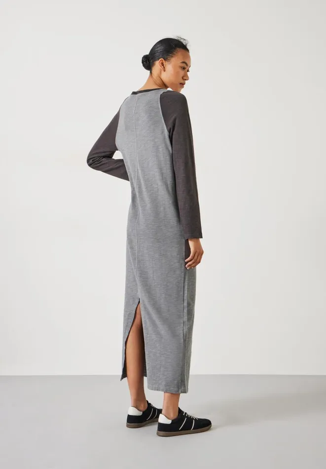 Hush Dresses Women Billie Jersey Maxi Dress Light Grey Marl Hush Dresses Women Billie Jersey Maxi Dress Light Grey Marl