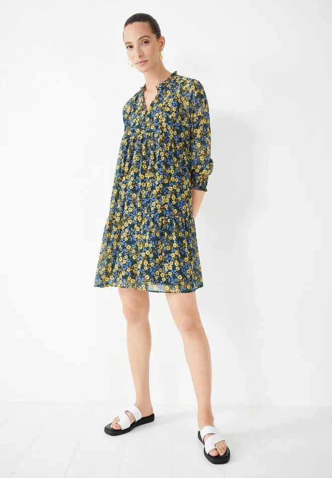 Hush Dresses Women Quinn Mini Dress Dark Pop Floral