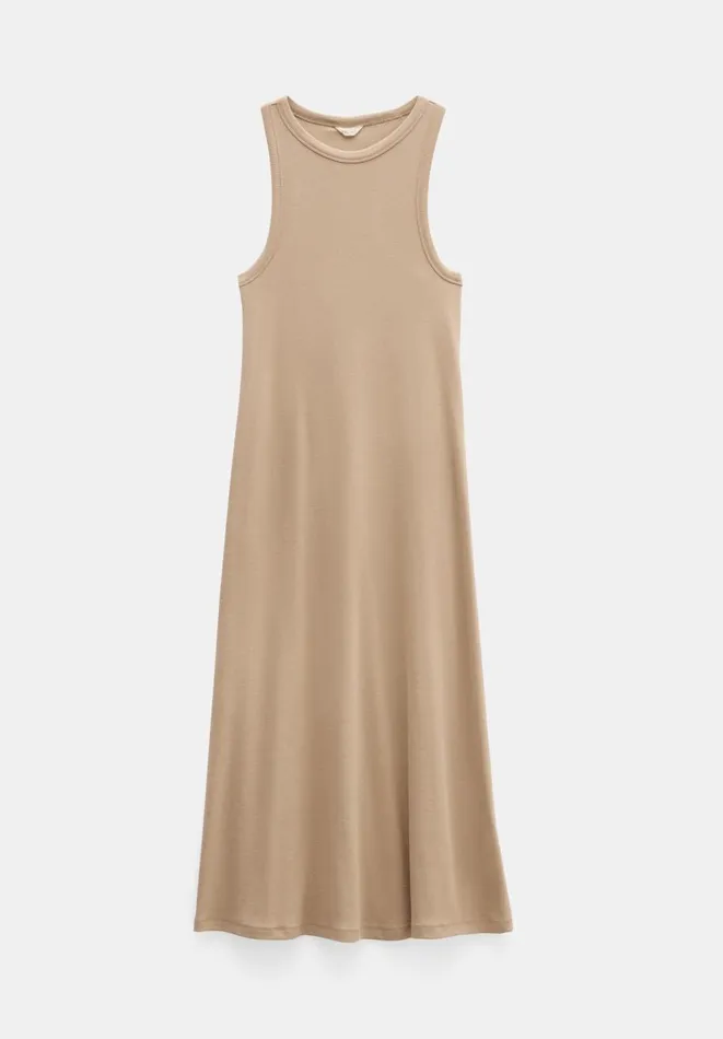 Hush Dresses Women Rosita Jersey Maxi Dress Beige