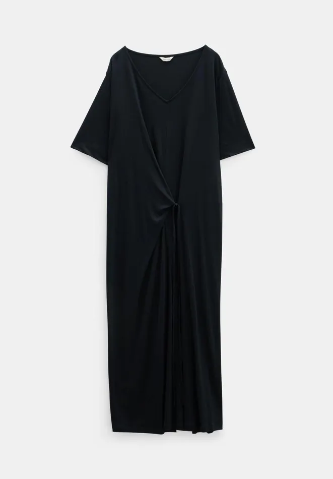 Hush Dresses Women Rowley Jersey Midi Dress Washed Black Hush Dresses Women Rowley Jersey Midi Dress Washed Black