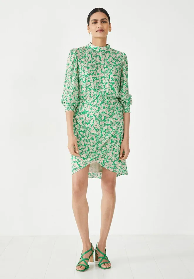 Hush Dresses Women Sammy Mini Dress Meadow Ditsy Green