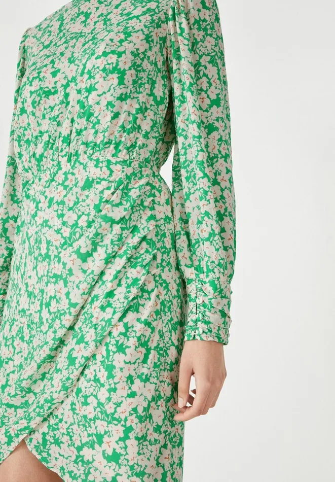 Hush Dresses Women Sammy Mini Dress Meadow Ditsy Green