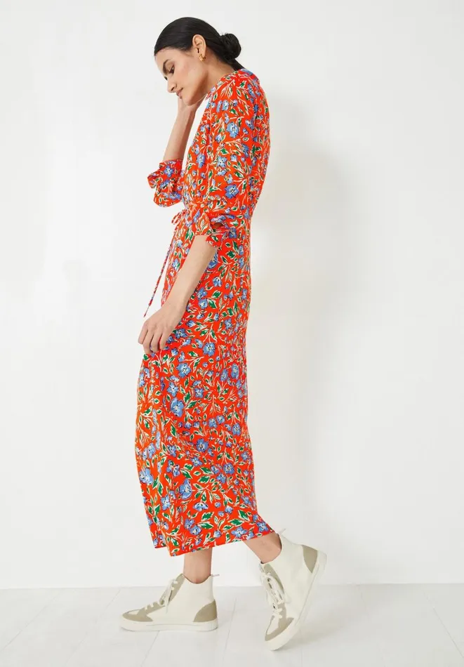 Hush Dresses Women Simone Midi Dress Spring Ditsy Redmulti Hush Dresses Women Simone Midi Dress Spring Ditsy Redmulti