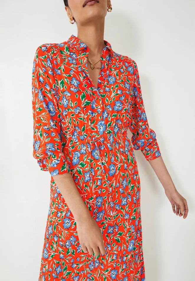 Hush Dresses Women Simone Midi Dress Spring Ditsy Redmulti Hush Dresses Women Simone Midi Dress Spring Ditsy Redmulti