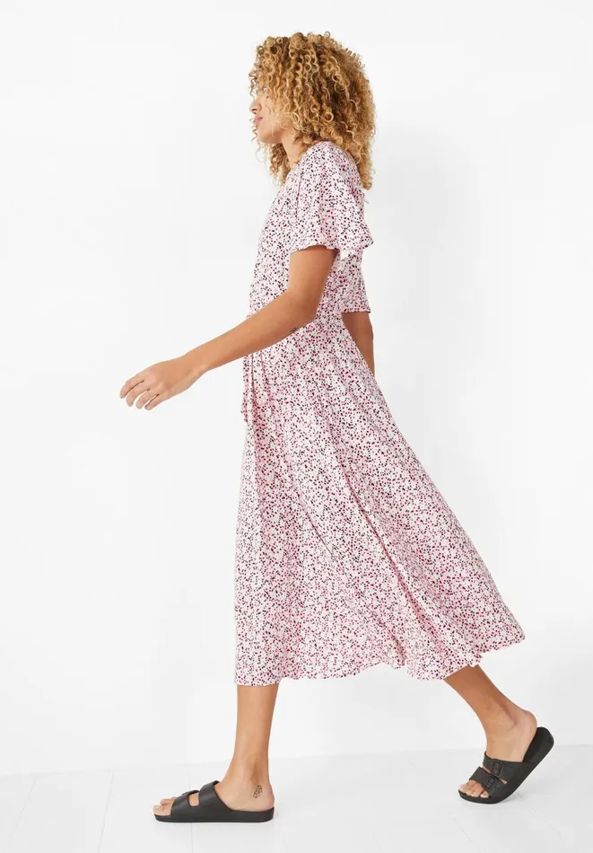 Hush Dresses Women Yasmin Midi Dress Mini Daisy Pink Hush Dresses Women Yasmin Midi Dress Mini Daisy Pink