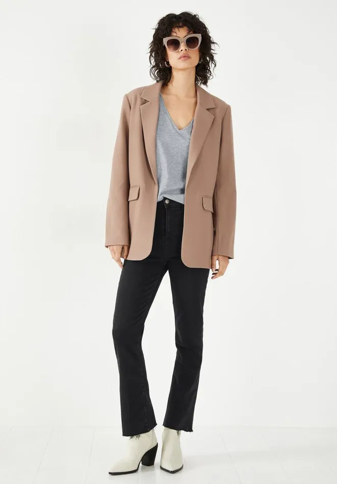 Hush Jackets and Coats Women Jenna Blazer Mink